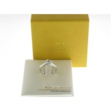 Chimento anello solitario oro bianco e diamante ct.0,50 referenza 82164309